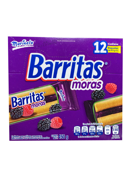 BARRITAS MORAS 12P/33.5G
